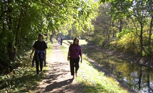 Barefoot Along the Delaware Canal