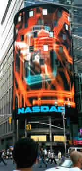 NASDAQ Billboard on Times Square